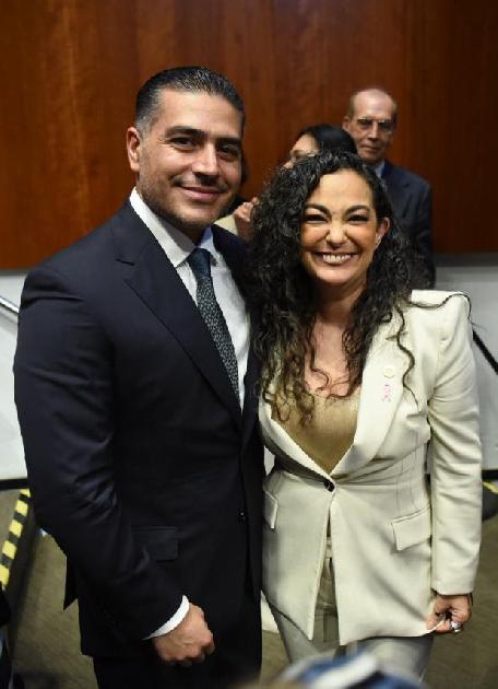 Comparece Omar García Harfuch en el Senado, Estrategia Nacional de Seguridad avanza recuperando territorios para devolver la paz: Olga Sosa
