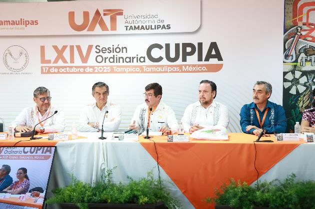 Gobernador preside en la UAT clausura de la sesión nacional de universidades públicas